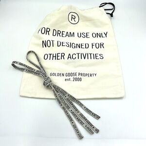 GOLDEN GOOSE SHOE LACES and Duster